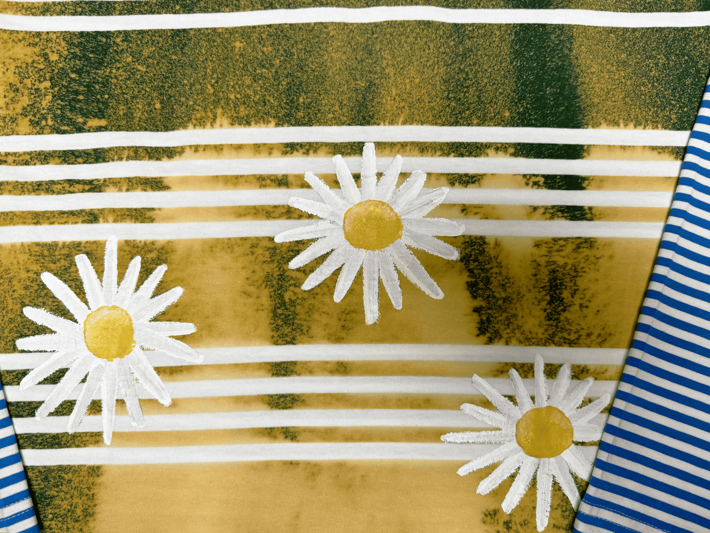 Hand Painted Daisy LS Tee 1 of 3