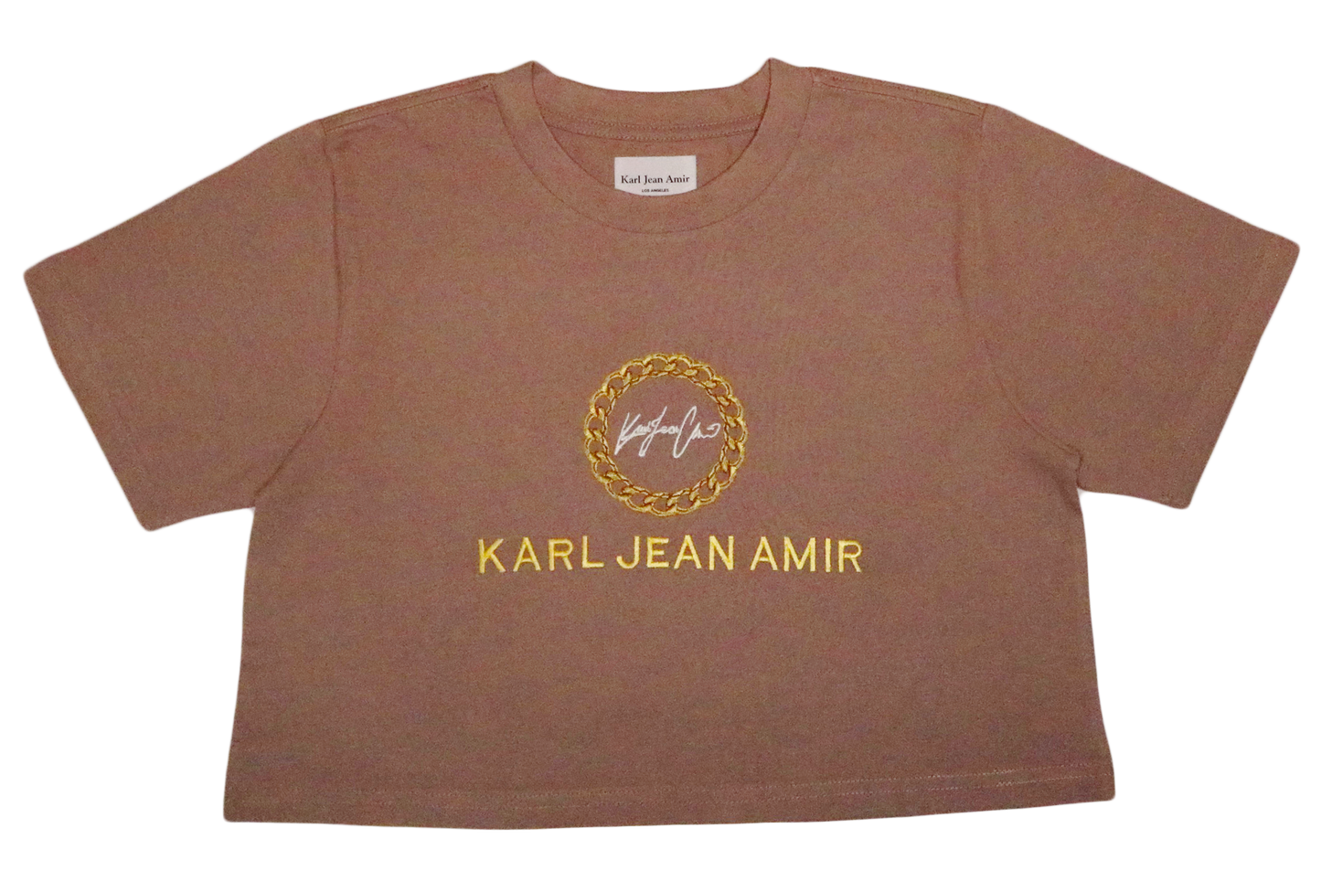 Cuban Link Crop Haze Pink