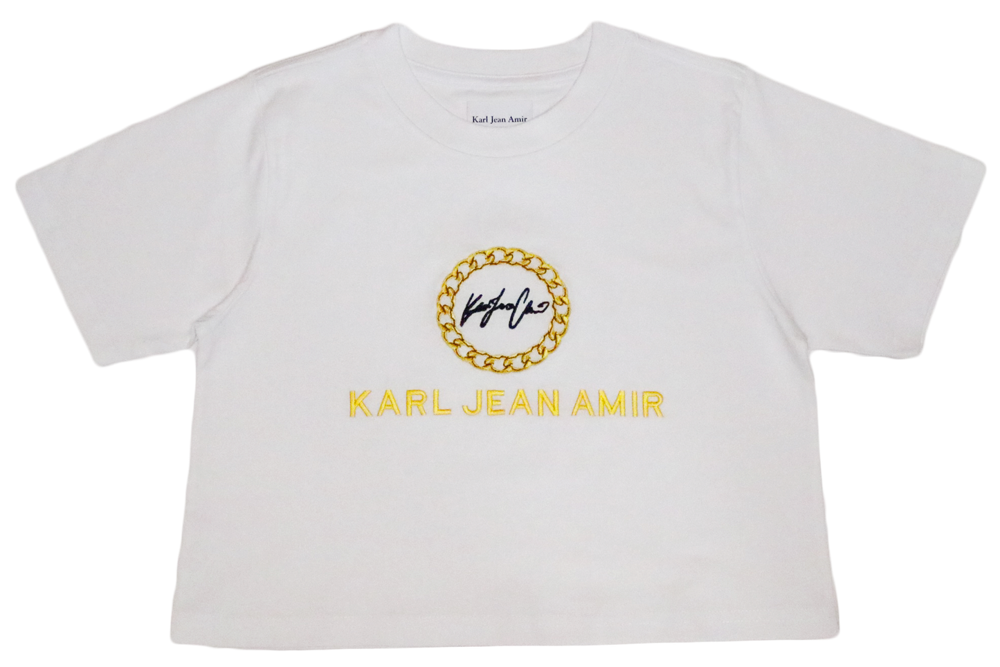 Cuban Link Crop White