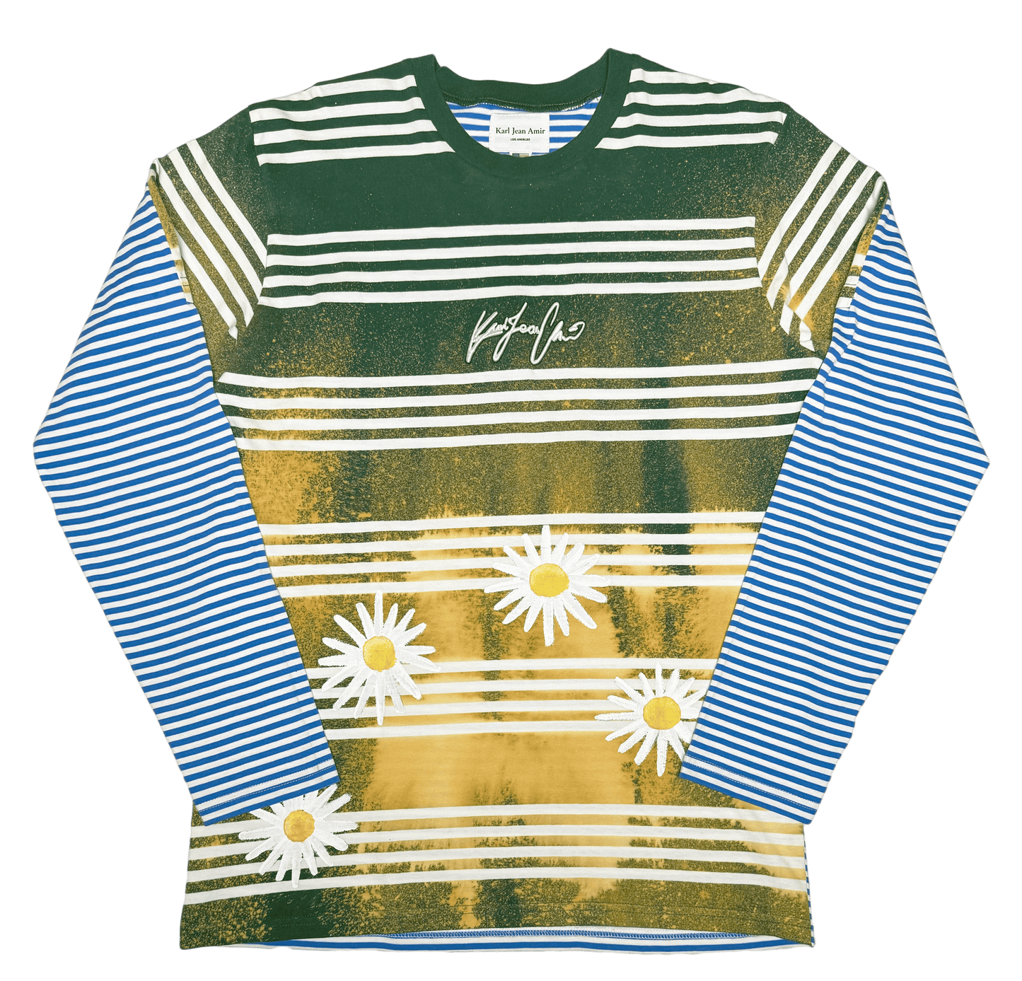 Hand Painted Daisy LS Tee 1 of 3