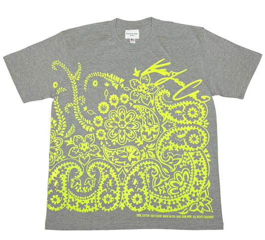 Paisley Tee Grey