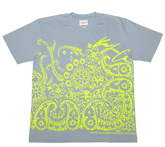 Paisley Tee Baby Blue