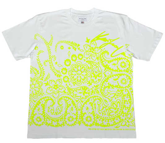 Paisley Tee White