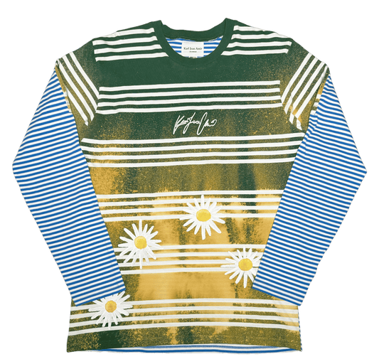 Hand Painted Daisy LS Tee 1 of 3